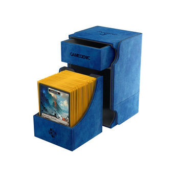 Gamegenic Watchtower 100+ Deck/Game Box XL Blue Gaming Accessory