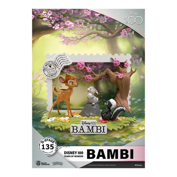 Beast Kingdom D Stage Disney 100 Years of Wonder Bambi Figurine Model