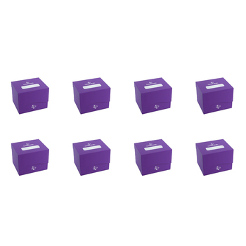 8PK Gamegenic Side Holder 100+ Deck Box Xl Purple Gaming Accessory
