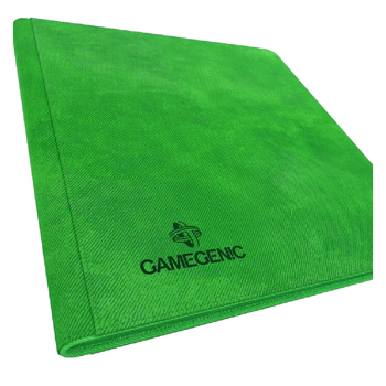 Gamegenic Zip Up Album 24 Pocket Green Gaming Accessory