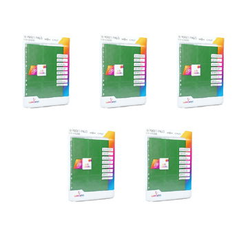 5x 10pc Gamegenic Sideloading 18 Pocket Pages Pack Green Gaming Accessory