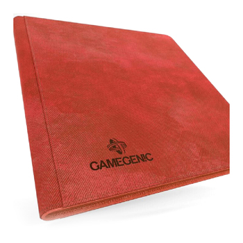 Gamegenic Zip Up Album 24 Pocket Red Gaming Accessory