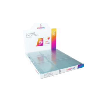 Gamegenic Ultrasonic 9 Pocket Pages Sideloading Display Gaming Accessory