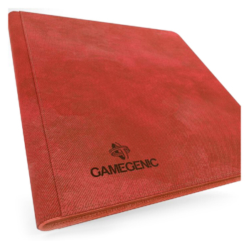 Gamegenic Zip Up Album 18 Pocket Red Gaming Accessory