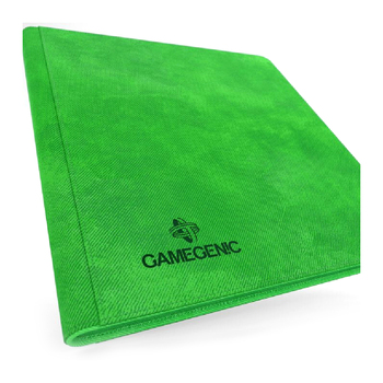 Gamegenic Zip Up Album 8 Pocket Green Gaming Accessory