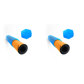 2PK Gamegenic Playmat Tube Blue Trading Card Gaming Accessory
