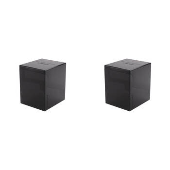 2PK Gamegenic Bastion 100+ Card Deck Box Organiser XL - Black