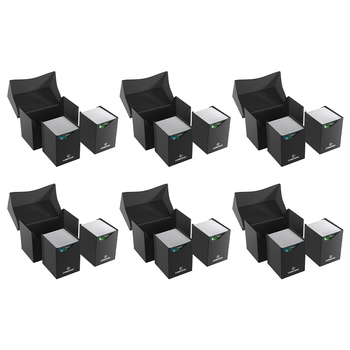 6PK Gamegenic Double Deck Holder 200+ XL Black Gaming Accessory