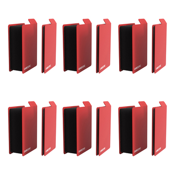 6PK Gamegenic Sizemorph Deck Box Divider Red Gaming Accessory