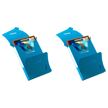 2PK Gamegenic Cube Pocket 15+ Blue Trading Card Gaming Accessory