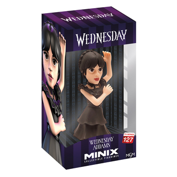 Minix Wednesday Collectible Action Figure - Wednesday In Ball Dress