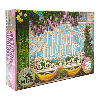25th Century Games French Quarter Tabletop Board Strategy Game 14y+