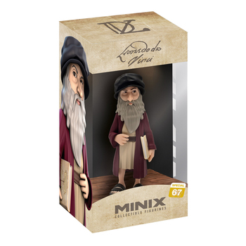 Minix Historical Collectible Action Figure - Leonardo Da Vincci 67