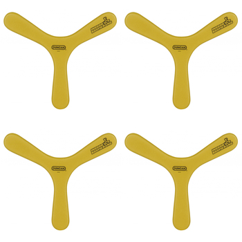 4PK Duncan Indoor Boomerang Assorted Kids/Children Toy 6y+
