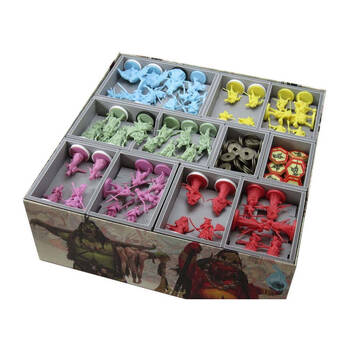 Folded Space Game Box Inserts Organiser For Rising Sun RPG