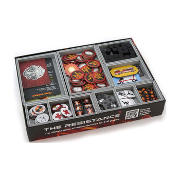 Folded Space Game Inserts Divider Tray - Flash Point Fire Rescue