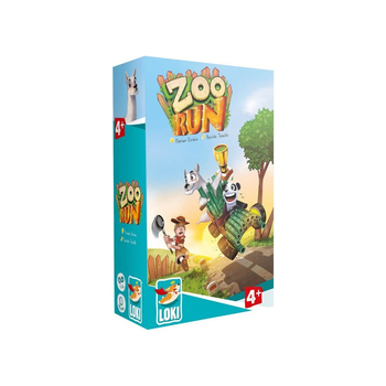 Loki Zoo Run Cooperative Card Tabletop Board Game 4y+
