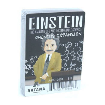 Artana Einstein Genius Expansion Kids Tabletop Card Game Expansion 8y+
