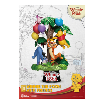 Beast Kingdom D Stage Winnie the Pooh with Friends Figurine Model