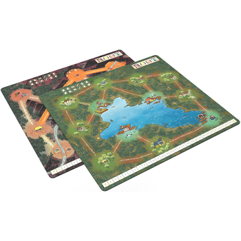 Leder Games Root Neoprene Playmat Game Accessory Mountain & Lake 56x56cm