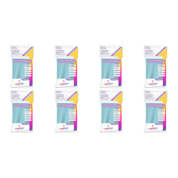8x 50pc Gamegenic Sleeves PURPLE Standard European-Sized 62x94mm Accessory