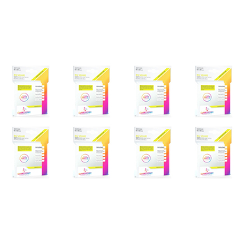 8x 50pc Gamegenic Matte Sleeves LIME Big Square Sized 82x82mm Accessory