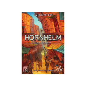 Thunderworks Games Cartographers Map 6 Hornhelm Expansion Pack 10y+