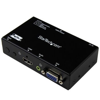 2x1 HDMI+VGA to HDMI Converter - Auto / Priority Selection