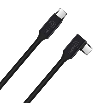 Cruxtec 5m Optical Fiber USB-C to USB-C 90 Degree Angle VR Cable