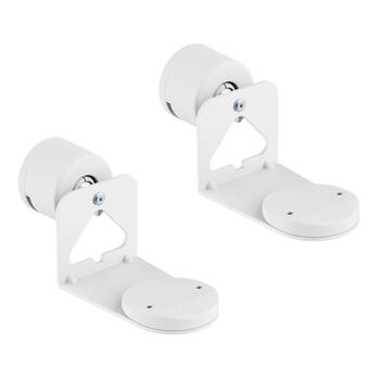 2pc Verdante Adjustable Speaker Wall Mount for SONOS Era 100 & 300 White