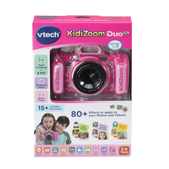 VTech Kidizoom Duo FX Camera Kids Toy Pink 3-9 Years