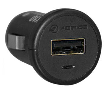 Usb Cigarette Socket Car Charger - Black