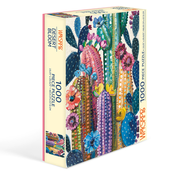 1000pc WerkShoppe 49x67.6cm Desert Bloom Jigsaw Puzzle w/ Inserts 13y+