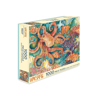 1000pc WerkShoppe 49x67.6cm Reef Jigsaw Puzzle w/ Inserts 13y+