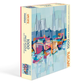 1000pc WerkShoppe 49x67.6cm Marina Jigsaw Puzzle w/ Inserts 13y+