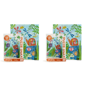 2x 48pc WerkShoppe Snax Jigsaw Puzzle 8x10in Little Critters 5y+