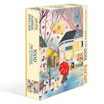 1000pc WerkShoppe 61x61cm Pumpkin Spice Jigsaw Puzzle w/ Inserts 13y+