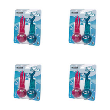 4PK Waboba Dive Tails Pool Games Diving Toys Kids/Children Assorted 8y+