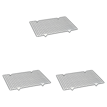 3PK Wiltshire Non Stick Coated Cooling Rack 40.5x25.5cm