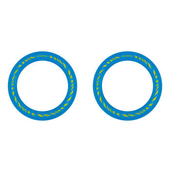 2PK Waboba Classic Flying Ring 30cm Kids Outdoor Disc Toy - Blue