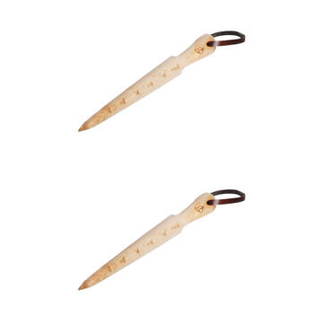2PK Esschert Design Secrets du Potager Big Dibber Garden Outdoor Decor Natural