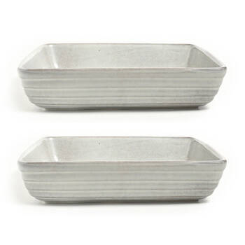 2PK Classica Lunde Square Baker 27x27x7cm Kitchen Baking Cookware Reactive Grey