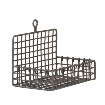 Esschert Design Wire Soap Holder Home Indoor Outdoor Display Grey