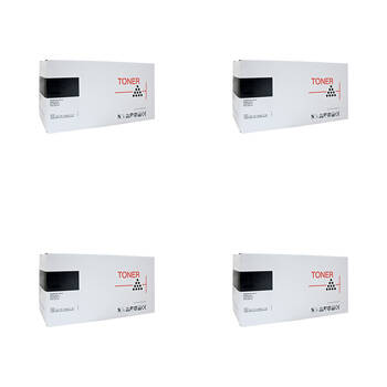 4PK Whitebox Compatible Brother TN253 Toner Cartridge - Black