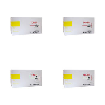 4PK Whitebox Compatible Brother TN257 Toner Cartridge - Yellow