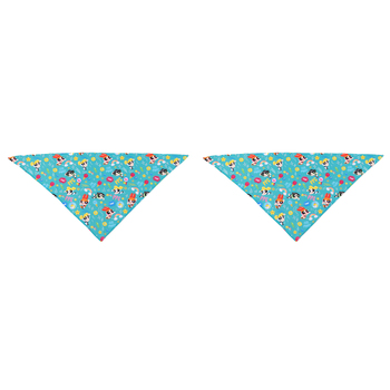 2PK The Stubby Club Powerpuff Girls Themed Dog Bandana Large