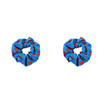 2PK The Stubby Club Superman Themed Scrunchie Novelty Pet Dressup