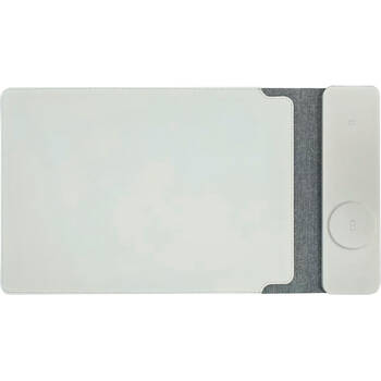 Laser 16in 2-in-1 Wireless Charging Laptop Sleeve & Mobile Mousepad Grey