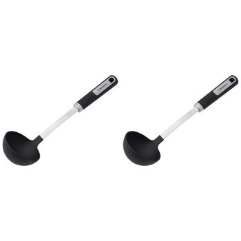 2PK Westinghouse Soup Ladle Soft Grip Stainless Steel
