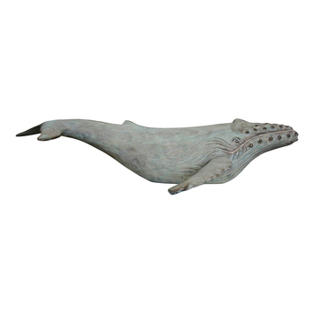 LVD Resin 60cm Magestic Whale Wash Home Decorative Figurine Medium